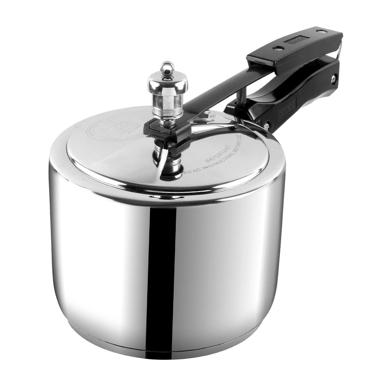 Vinod Cookware Vinod 18/8 Stainless Steel Inner Lid Pressure Cooker Pressure Cookers 2 Vinod Cookware Vinod 18/8 Stainless Steel Inner Lid Pressure Cooker Pressure Cookers