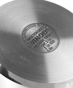 Vinod Cookware Vinod 18/8 Stainless Steel Inner Lid Pressure Cooker Pressure Cookers 17 Vinod Cookware Vinod 18/8 Stainless Steel Inner Lid Pressure Cooker Pressure Cookers