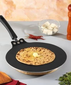 Vinod Cookware Cookware Vinod Zest Flat Multi Tawa - 28 Cm (Induction Friendly)