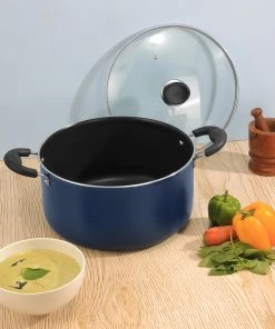 Vinod Cookware Vinod Zest Non Stick Casserole With Lid Cookware 17 Vinod Cookware Vinod Zest Non Stick Casserole With Lid Cookware