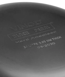 Vinod Cookware Vinod Hard Anodised Deep Kadai With Lid Cookware