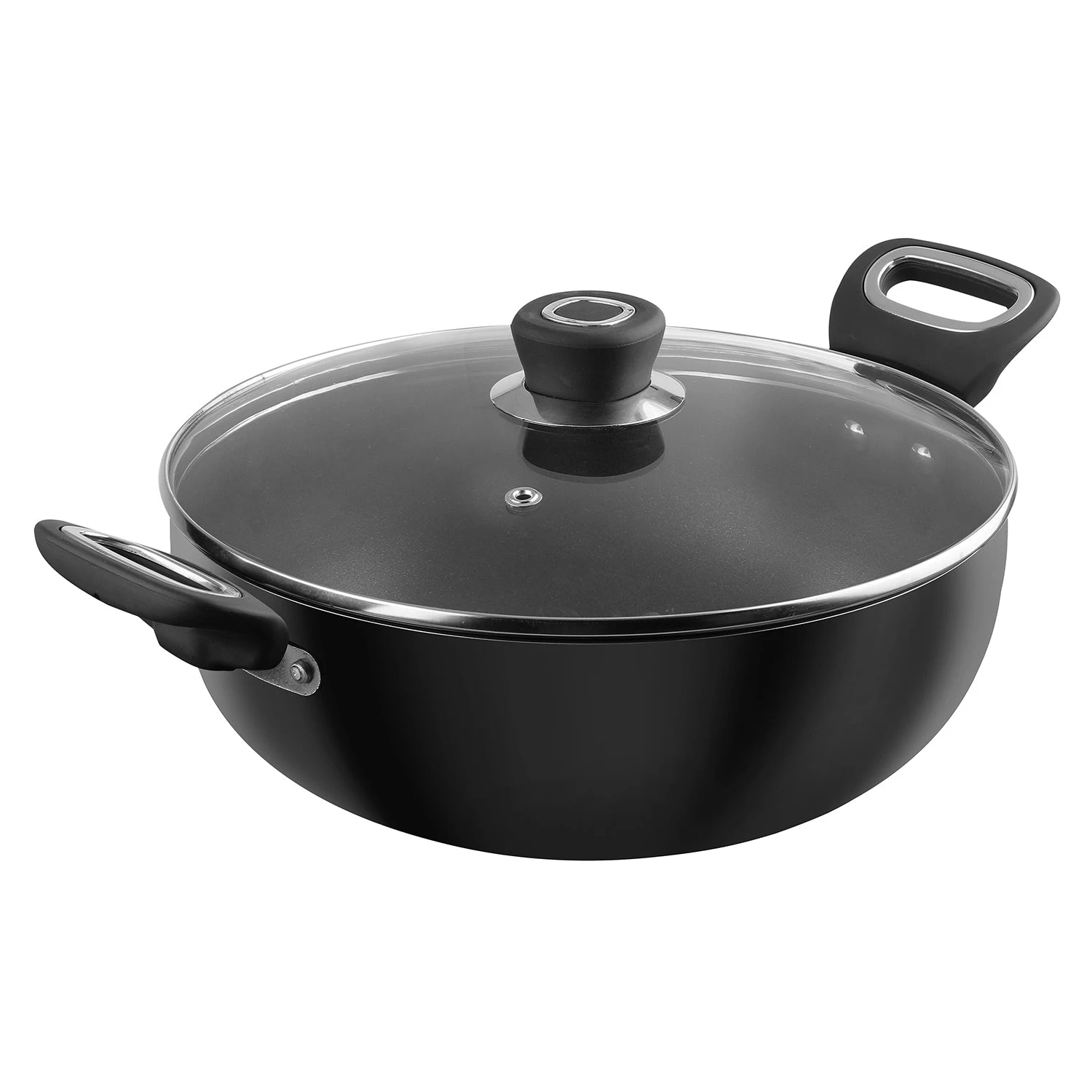 Vinod Cookware Cookware Vinod Hanos Non Stick Kadai (Induction Friendly) 2 Vinod Cookware Cookware Vinod Hanos Non Stick Kadai (Induction Friendly)