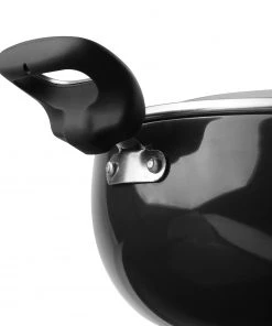 Vinod Cookware Cookware Vinod Hanos Non Stick Kadai (Induction Friendly) 10 Vinod Cookware Cookware Vinod Hanos Non Stick Kadai (Induction Friendly)