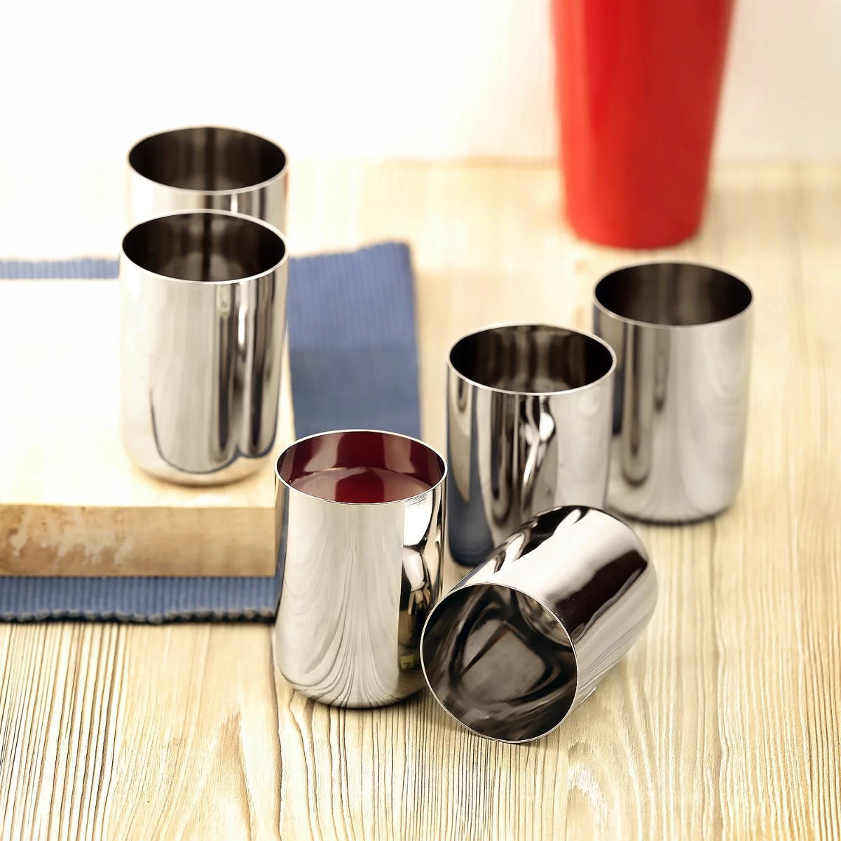 Vinod Cookware Vinod - Kraft Juice Glass Set - 6 Pc 1 Vinod Cookware Vinod - Kraft Juice Glass Set - 6 Pc