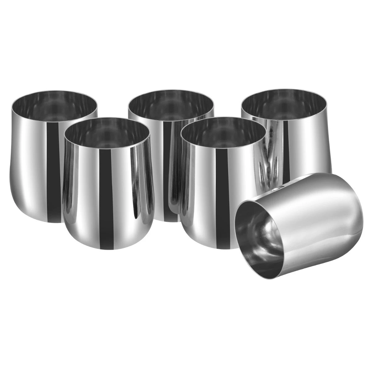 Vinod Cookware Kraft Madhur Glass Set - 6 Pc 5 Vinod Cookware Kraft Madhur Glass Set - 6 Pc