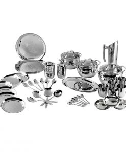 Vinod Cookware Kraft Serveware Vinod - Kraft Ceremony Dinner Set - 51 Pc