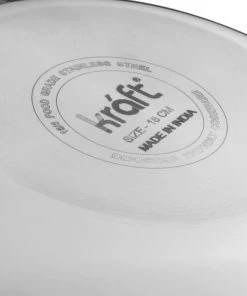 Vinod Cookware Cookware Kraft Futuretec Triply Stainless Steel Extra Deep Tasla (Induction Friendly)