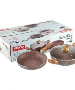 Vinod Cookware Vinod Beta Max Cookware Set (Induction Friendly) 18 Vinod Cookware Vinod Beta Max Cookware Set (Induction Friendly)