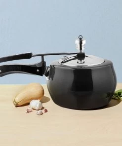 Vinod Cookware Vinod - Kraft Hard Anodised Inner Lid Pressure Cooker (Induction Friendly)