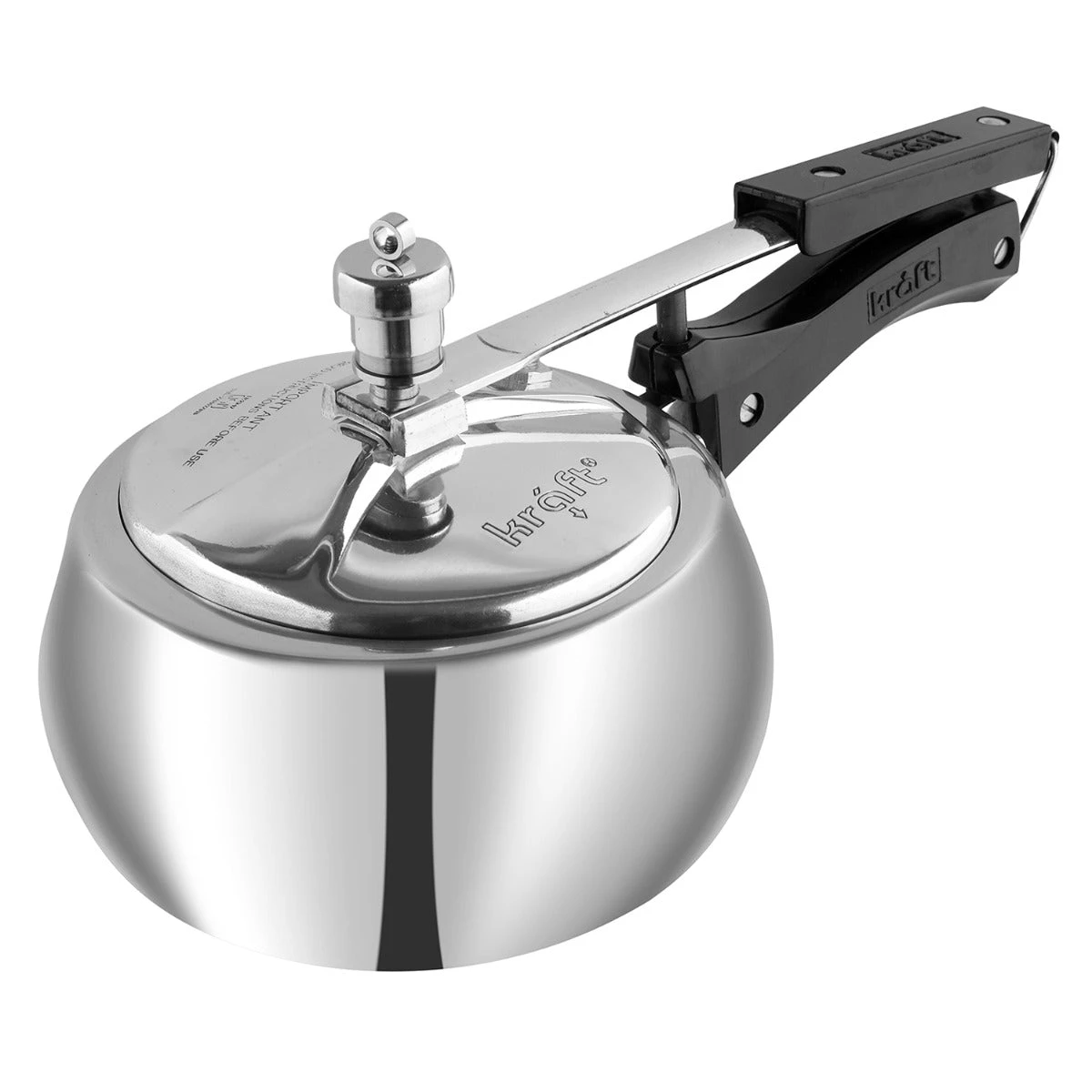 Vinod Cookware Pressure Cookers Vinod - Kraft Stylo Aluminium Inner Lid Pressure Cooker (Induction Friendly) 2 Vinod Cookware Pressure Cookers Vinod - Kraft Stylo Aluminium Inner Lid Pressure Cooker (Induction Friendly)