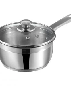 Vinod Cookware Vinod Stainless Steel Two Tone Saucepan With Lid