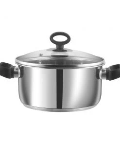 Vinod Cookware Vinod Stainless Steel Trento Cookware Set - 3 Pc (Induction Friendly) 12 Vinod Cookware Vinod Stainless Steel Trento Cookware Set - 3 Pc (Induction Friendly)