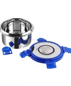 Vinod Cookware Kraft Lunch Box - Multi Container Set Kraft Serveware