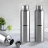 Vinod Cookware Vinod Frost Stainless Steel Bottle 3pc Set 3 Vinod Cookware Vinod Frost Stainless Steel Bottle 3pc Set