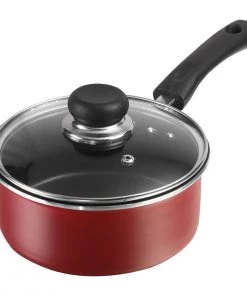 Vinod Cookware Cookware Vinod Zest Non Stick Saucepan With Lid (Induction Friendly) 10 Vinod Cookware Cookware Vinod Zest Non Stick Saucepan With Lid (Induction Friendly)