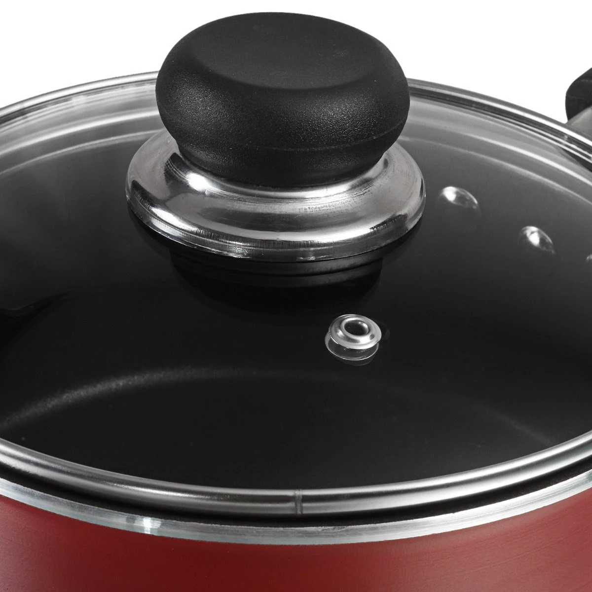 Vinod Cookware Cookware Vinod Zest Non Stick Saucepan With Lid (Induction Friendly) 5 Vinod Cookware Cookware Vinod Zest Non Stick Saucepan With Lid (Induction Friendly)