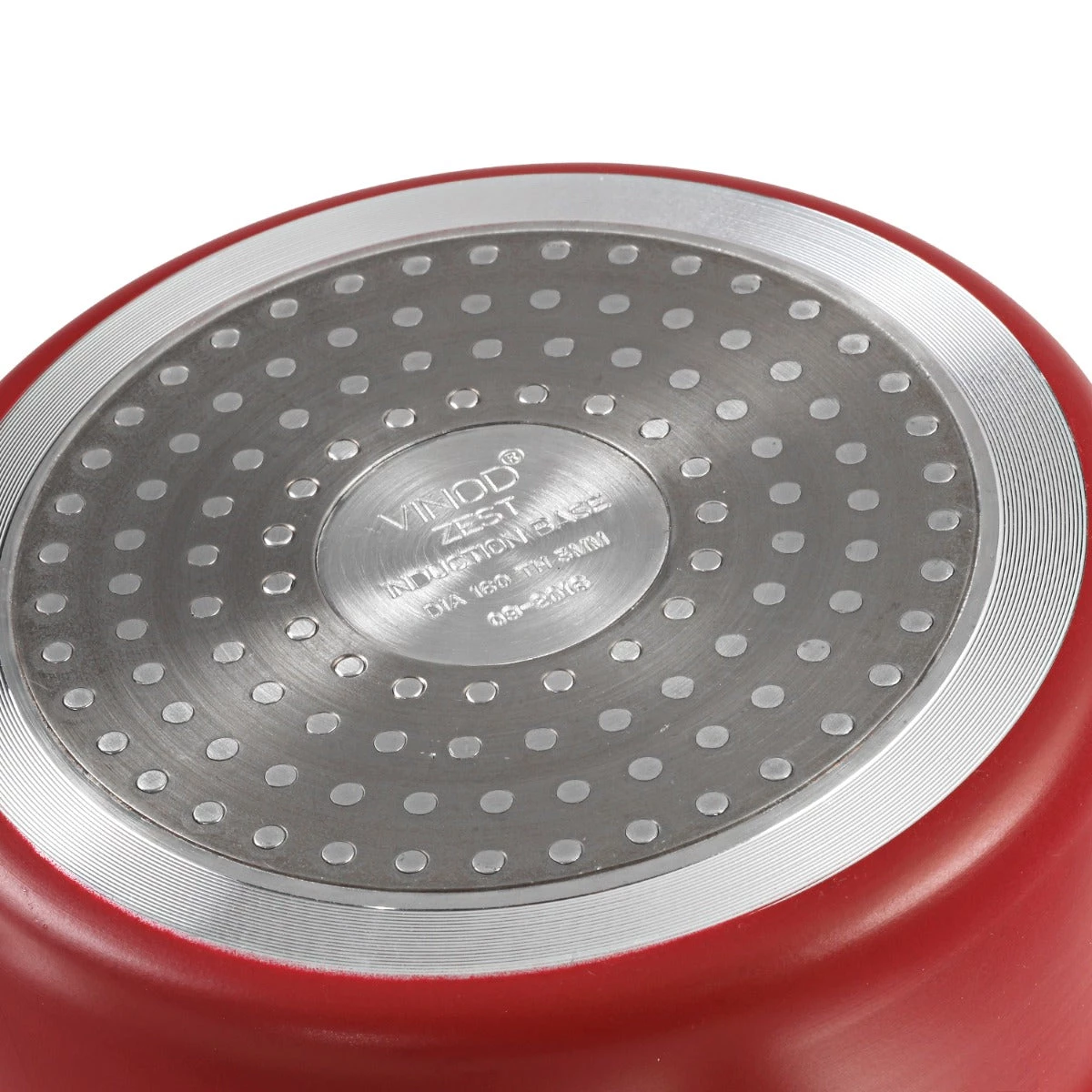 Vinod Cookware Cookware Vinod Zest Non Stick Saucepan With Lid (Induction Friendly) 8 Vinod Cookware Cookware Vinod Zest Non Stick Saucepan With Lid (Induction Friendly)