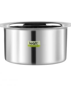Vinod Cookware Vinod - Kraft Stainless Steel 5 Pc Tope Set 10 Vinod Cookware Vinod - Kraft Stainless Steel 5 Pc Tope Set