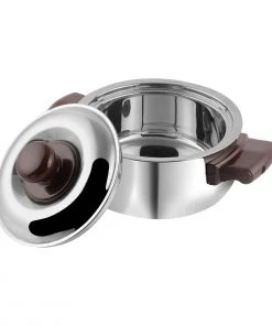 Vinod Cookware Vinod - Kraft Belly Shape Casserole