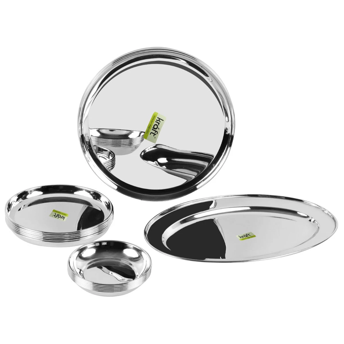 Vinod Cookware Kraft Serveware Vinod - Kraft Pari Dinner Set - 48 Pc 2 Vinod Cookware Kraft Serveware Vinod - Kraft Pari Dinner Set - 48 Pc