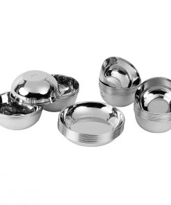 Vinod Cookware Kraft Serveware Vinod - Kraft Jubilee Dinner Set 75 Pc