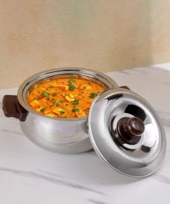 Vinod Cookware Vinod - Kraft Belly Shape Casserole