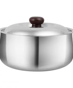 Vinod Cookware Vinod - Kraft Belly Shape Roti Dabba 1.5 L CASSEROLE