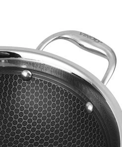 Vinod Cookware Vinod Platinum Triply Stainless Steel X Kadai (Induction Friendly) Cookware 13 Vinod Cookware Vinod Platinum Triply Stainless Steel X Kadai (Induction Friendly) Cookware