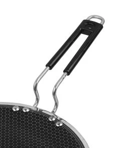 Vinod Cookware Vinod Platinum Triply Stainless Steel X Concave Tawa - 25 Cm (Induction Friendly)