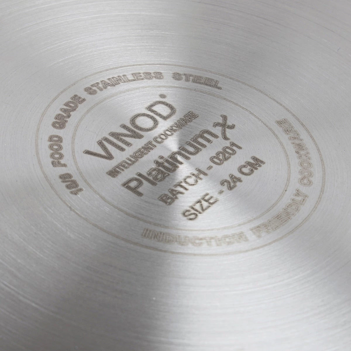 Vinod Cookware Vinod Platinum Triply Stainless Steel X Fry Pan (Induction Friendly) Cookware 7 Vinod Cookware Vinod Platinum Triply Stainless Steel X Fry Pan (Induction Friendly) Cookware