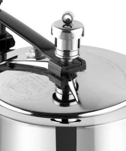 Vinod Cookware Vinod Europa Stainless Steel Handi Shape Inner Lid Pressure Cooker (Induction - Friendly) Pressure Cookers