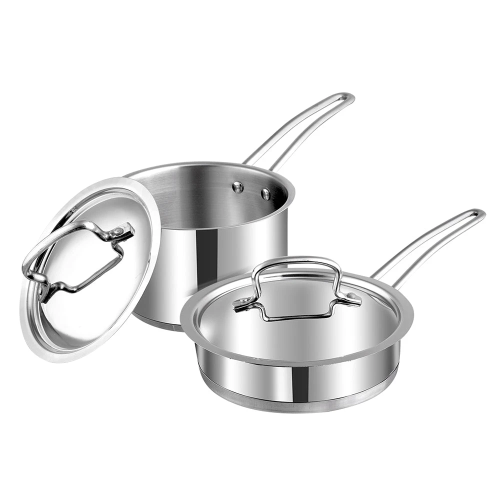 Vinod Cookware Vinod Stainless Steel Classique Deluxe Set (Induction Friendly) Cookware 2 Vinod Cookware Vinod Stainless Steel Classique Deluxe Set (Induction Friendly) Cookware