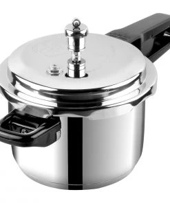 Vinod Cookware Pressure Cookers Vinod Combo Set - Regular Outer Lid Pressure Cooker With Deep Pan Pressure Cooker & Common Lid