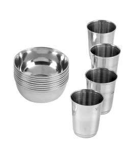 Vinod Cookware Kraft Serveware Vinod - Kraft Princess Dinner Set - 20 Pc