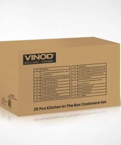 Vinod Cookware Kitchen In The Box Cookware Set - 25 Pieces 5 Vinod Cookware Kitchen In The Box Cookware Set - 25 Pieces