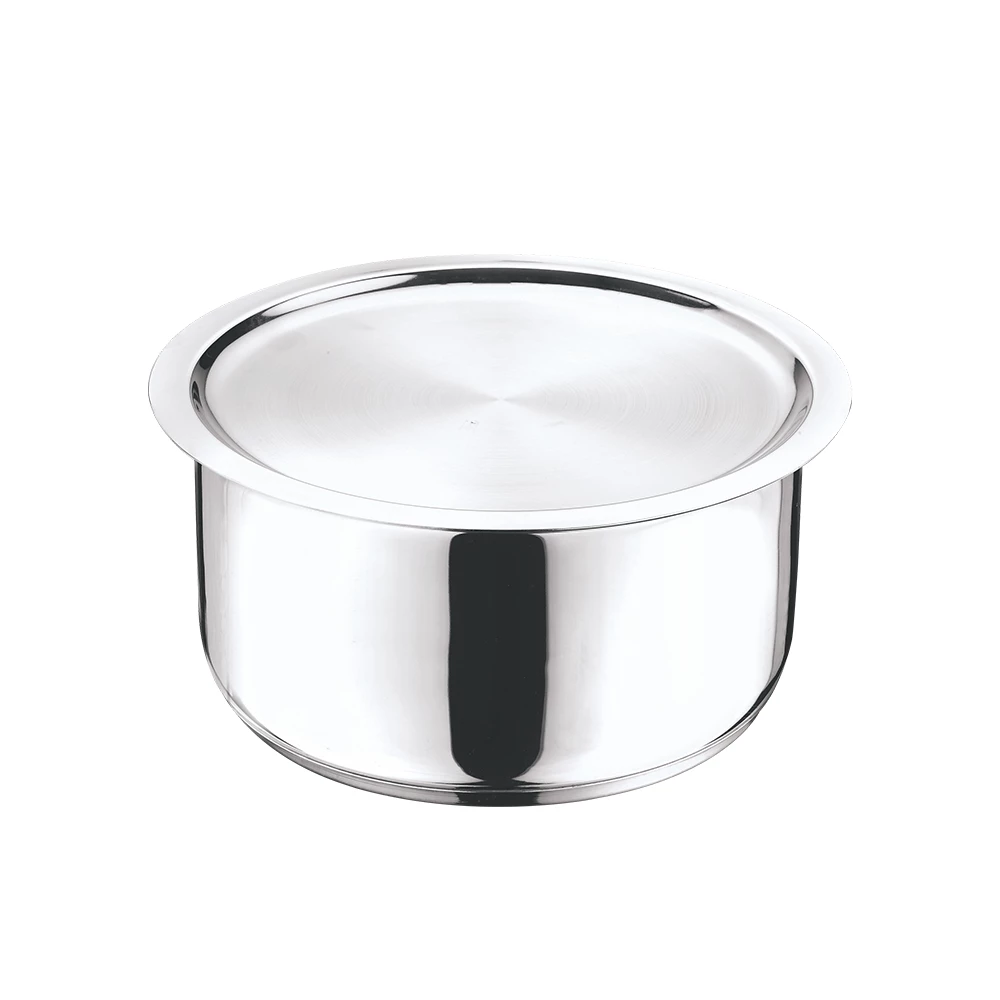 Vinod Cookware Vinod Stainless Steel 304 Grade Tope With Lid (Induction Friendly) 1 Vinod Cookware Vinod Stainless Steel 304 Grade Tope With Lid (Induction Friendly)