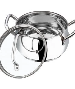 Vinod Cookware Cookware Vinod Stainless Steel Almaty Casserole (Induction Friendly) 10 Vinod Cookware Cookware Vinod Stainless Steel Almaty Casserole (Induction Friendly)