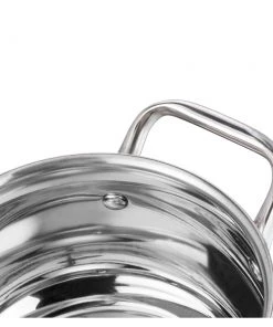 Vinod Cookware Cookware Vinod Stainless Steel Almaty Casserole (Induction Friendly) 11 Vinod Cookware Cookware Vinod Stainless Steel Almaty Casserole (Induction Friendly)