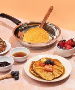 Vinod Cookware Cookware Vinod Stainless Steel Frypan (Induction Friendly)