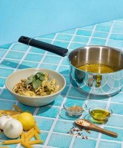 Vinod Cookware Cookware Vinod Stainless Steel Tivoli Saucepan 8 Vinod Cookware Cookware Vinod Stainless Steel Tivoli Saucepan