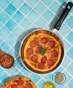 Vinod Cookware Vinod Stainless Steel Frypan With Lid Cookware