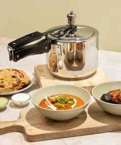 Vinod Cookware Vinod 18/8 Stainless Steel Inner Lid Pressure Cooker Pressure Cookers 18 Vinod Cookware Vinod 18/8 Stainless Steel Inner Lid Pressure Cooker Pressure Cookers