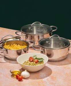 Vinod Cookware Vinod Stainless Steel Turin Cookware Set (Induction Friendly)
