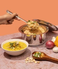 Vinod Cookware Vinod Stainless Steel 304 Grade Tope With Lid (Induction Friendly) 6 Vinod Cookware Vinod Stainless Steel 304 Grade Tope With Lid (Induction Friendly)