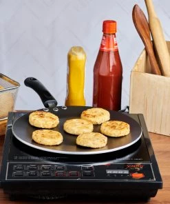 Vinod Cookware Cookware Vinod Zest Non Stick Concave Tawa (Induction Friendly)