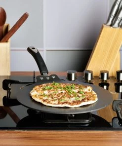 Vinod Cookware Vinod Hanos Non-Stick Flat Multi Tawa - 30 Cm