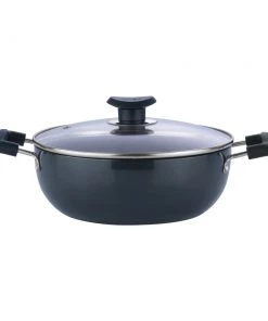 Vinod Cookware Vinod Hard Anodised Deep Kadai (Induction Friendly) Cookware