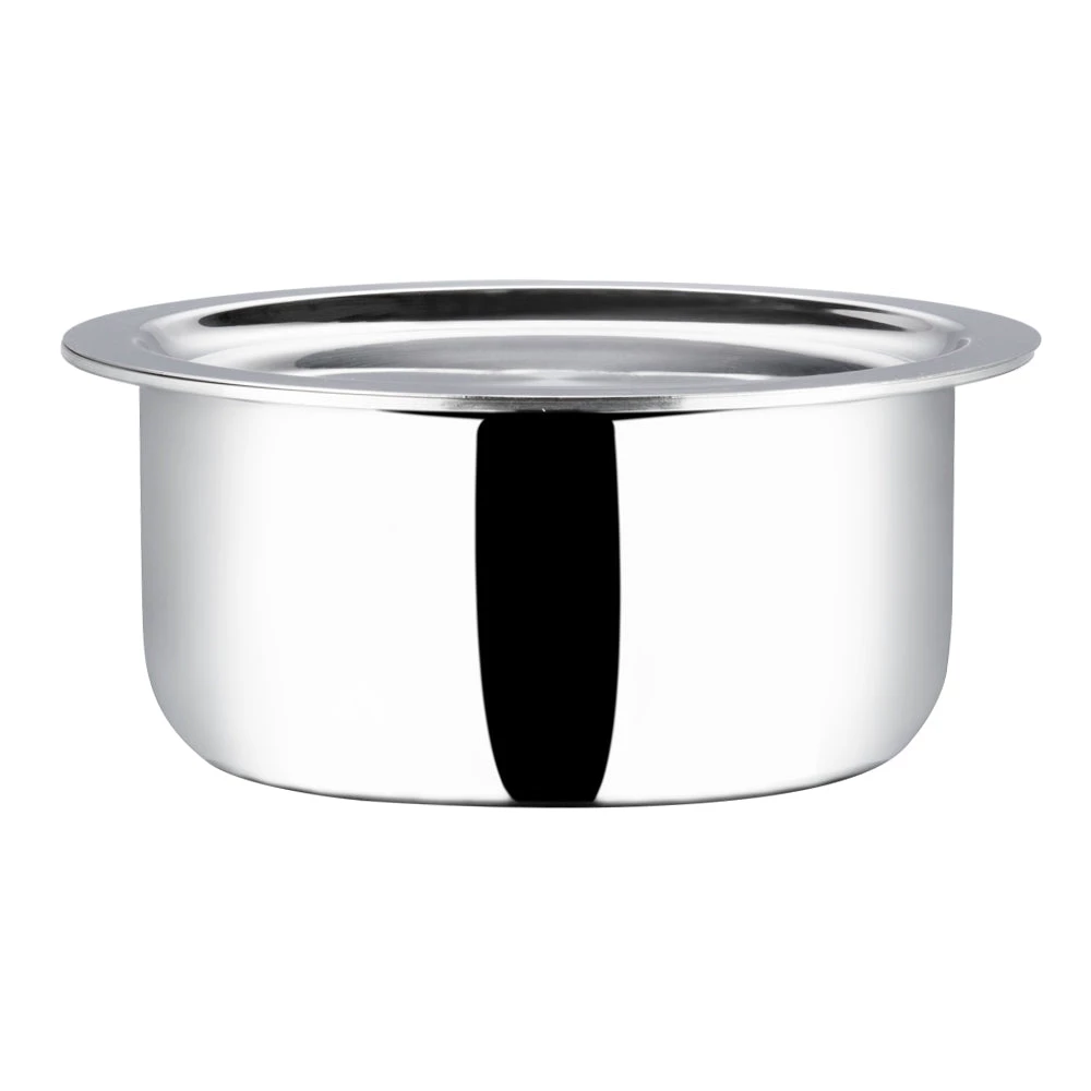 Vinod Cookware Vinod Platinum Triply Stainless Steel Tope With Lid (Induction Friendly) Cookware 2 Vinod Cookware Vinod Platinum Triply Stainless Steel Tope With Lid (Induction Friendly) Cookware