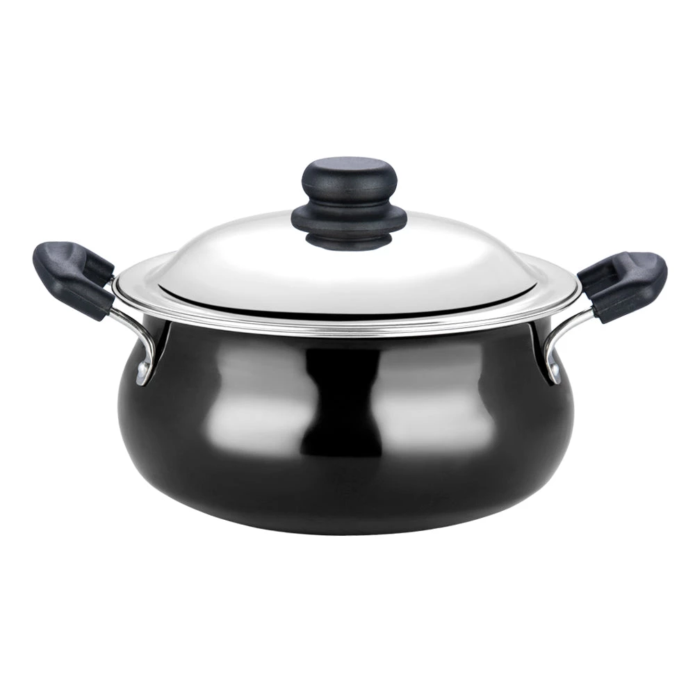 Vinod Cookware Vinod Hard Anodised Handi With Lid Cookware 2 Vinod Cookware Vinod Hard Anodised Handi With Lid Cookware