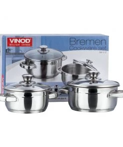 Vinod Cookware Vinod Stainless Steel Bremen Saucepot Set